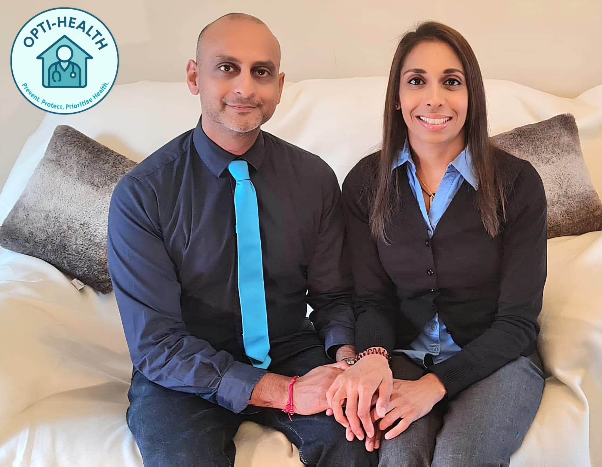 Parag Shah and Rushna Shah — Opti-Health Specialists